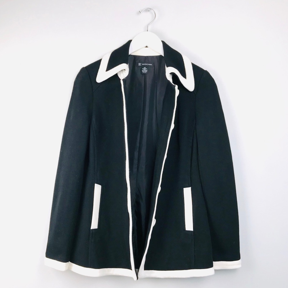 INC International Concepts Jubilant Piping Coat - Picture 4 of 7